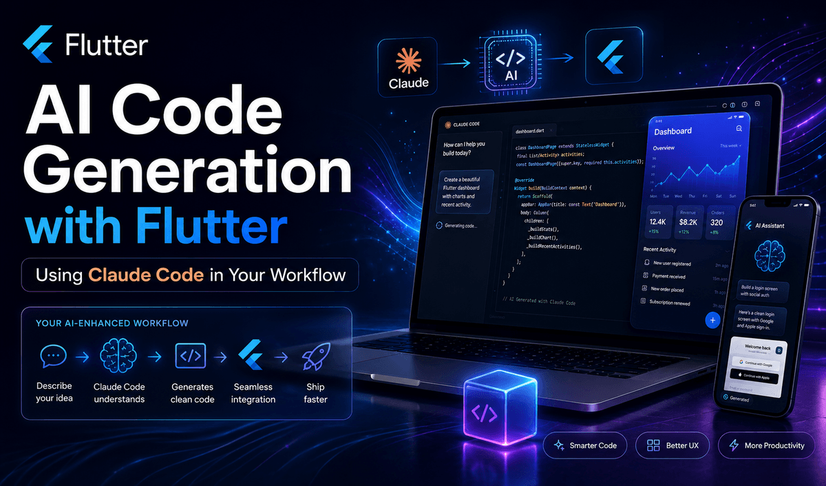 AI Code Generation with Flutter — Using Claude Code in Your Workflow